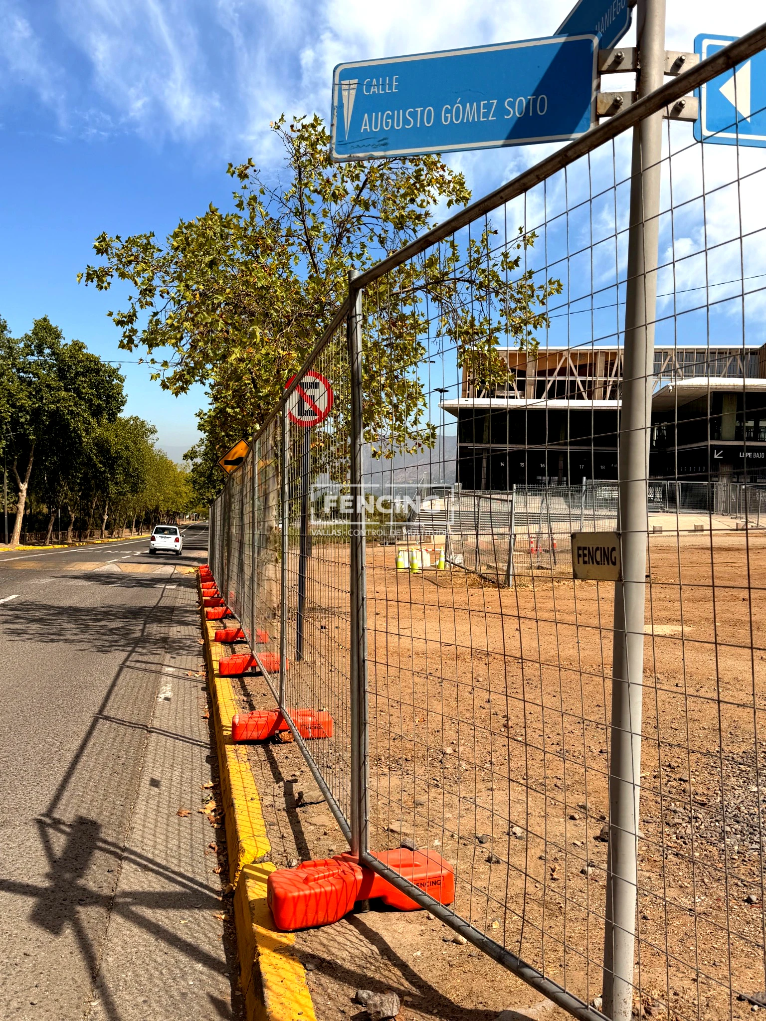 Vallas ACMA en obra